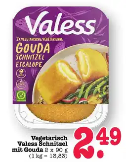 E-Center Valess vegetarisch schnitzel mit gouda Angebot