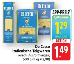 Edeka De cecco spaghetti Angebot
