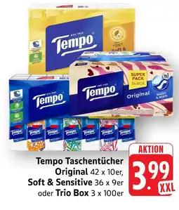 Edeka Tempo tempo taschentücher original Angebot