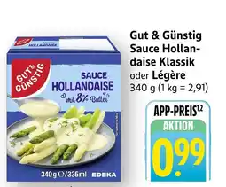 Edeka Gut & günstig sauce hollandaise klassik Angebot