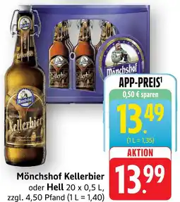 Edeka Mönchshof kellerbier Angebot
