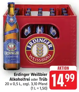 Edeka Erdinger weißbier alkoholfrei Angebot