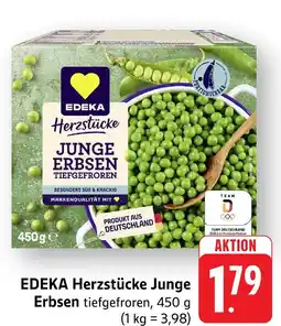 Edeka Edeka herzstücke junge erbsen tiefgefroren Angebot