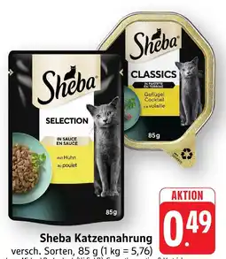 Edeka Sheba selection mit huhn Angebot