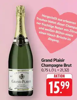 Edeka Grand plaisir champagne brut Angebot