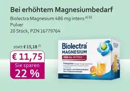 Mea Biolectra magnesium 486 mg intens Angebot