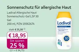 Mea Ladival allergische haut sonnenschutz-gel lsf 30 Angebot
