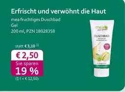 Mea Mea fruchtiges duschbad Angebot