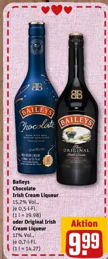 nahkauf Baileys chocolate irish cream liqueur Angebot