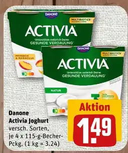 nahkauf Danone activia joghurt pfirsich & maracuja Angebot