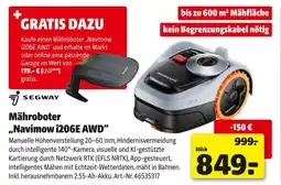 Hagebau Mähroboter „navimow i206e awd“ Angebot