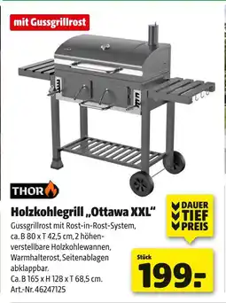Hagebau Thor holzkohlegrill „ottawa xxl“ Angebot
