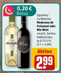 nahkauf Freixenet mederano de freixenet oder mia wein Angebot