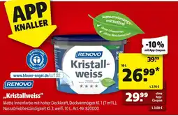 Hagebau Renovo „kristallweiss“ Angebot