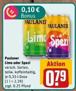 nahkauf Paulaner limo oder spezi Angebot