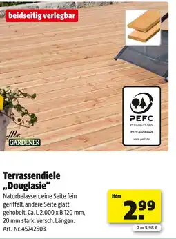 Hagebau Terrassendiele „douglasie“ Angebot