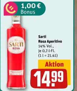 nahkauf Sarti rosa aperitivo Angebot