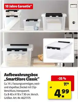 Hagebau Aufbewahrungsbox „smartstore classic“ Angebot
