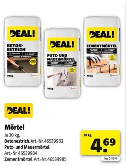 Hagebau Mörtel Angebot
