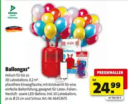 Hagebau Dekra ballongas Angebot