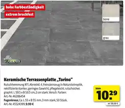 Hagebau Keramische terrassenplatte „torino“ Angebot