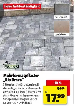 Hagebau Mr. gardener mehrformatpflaster „rio bravo“ Angebot