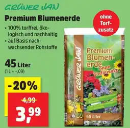 Thomas Philipps Grüner jan premium blumenerde Angebot