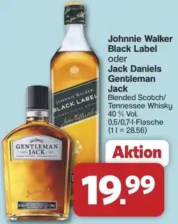 Famila Nord West Johnnie Walker Black Label oder Jack Daniels Gentleman Jack Angebot