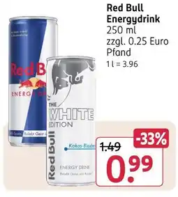 Rossmann Red bull energydrink Angebot
