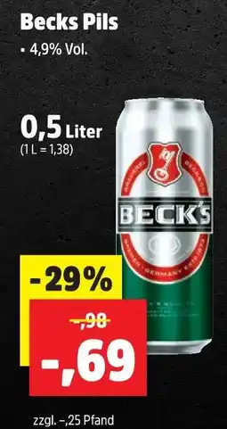 Thomas Philipps Beck's beck's pils Angebot