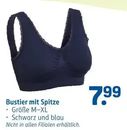 Rossmann Bustier mit spitze Angebot