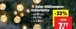 Thomas Philipps Solar-glühlampen-lichterkette Angebot