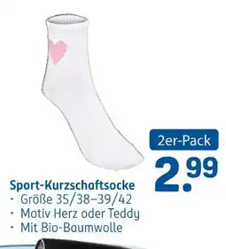 Rossmann Sport-kurzschaftsocke Angebot