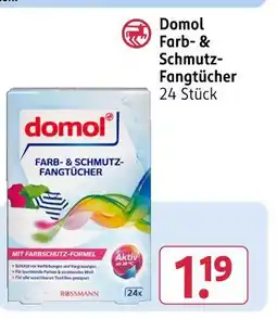 Rossmann Domol farb- & schmutz-fangtücher Angebot