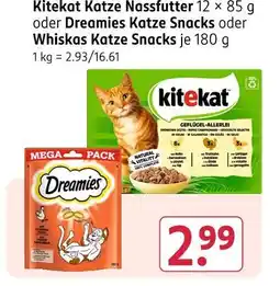 Rossmann Kitekat katze nassfutter Angebot