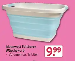 Rossmann Ideenwelt faltbarer wäschekorb Angebot