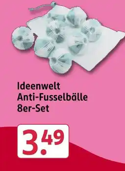 Rossmann Ideenwelt anti-fusselbälle Angebot