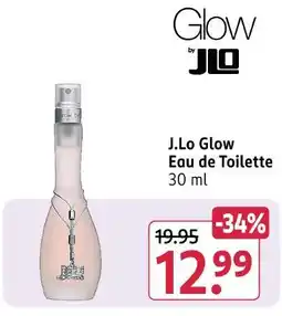 Rossmann J.lo glow eau de toilette Angebot