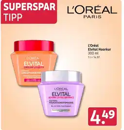 Rossmann L'oréal elvital haarkur Angebot