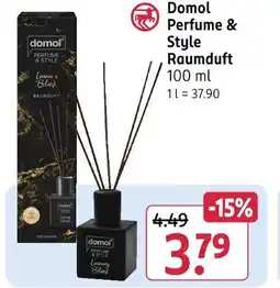 Rossmann Domol perfume & style raumduft Angebot