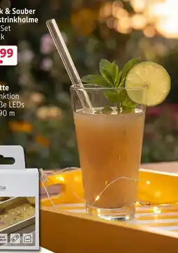 Rossmann Glas-trinkhalme Angebot