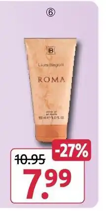Rossmann Laura biagiotti roma donna shower gel 150 ml Angebot