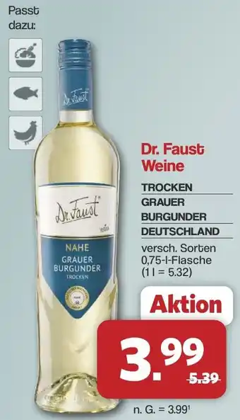 Famila Nord West Dr. Faust Weine Angebot