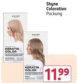 Rossmann Shyne coloration Angebot