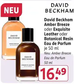 Rossmann David beckham amber breeze eau de parfum Angebot