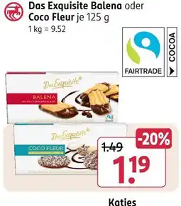 Rossmann Das exquisite balena Angebot