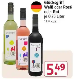 Rossmann Glücksgriff weiß Angebot