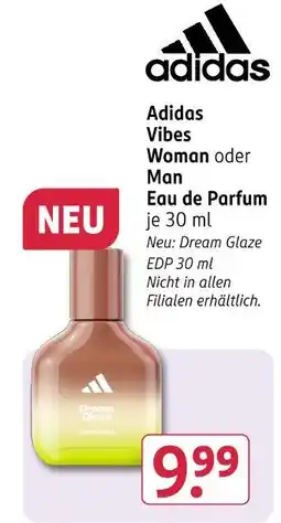 Rossmann Adidas vibes woman eau de parfum Angebot