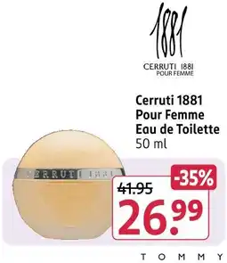 Rossmann Cerruti 1881 pour femme eau de toilette Angebot