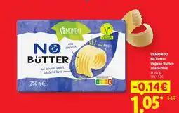 Lidl Vemondo no butter vegane butteralternative Angebot
